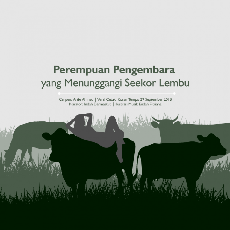 Perempuan Pengembara yang Menunggangi Seekor Lembu